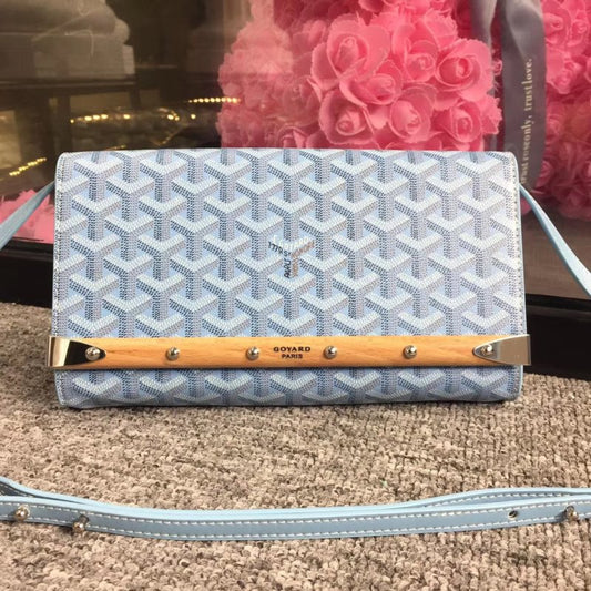 Goyard Blue Satchel Bag GYD00193