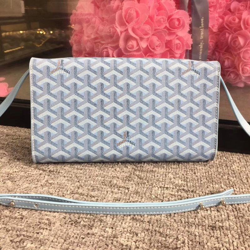 Goyard Blue Satchel Bag GYD00193