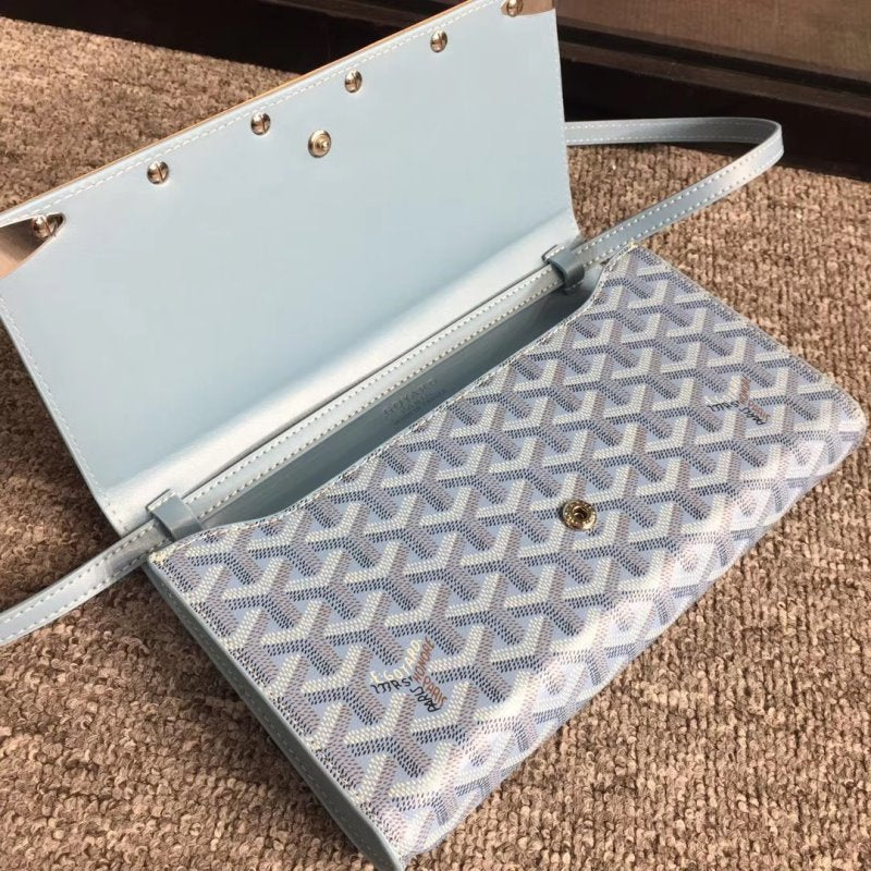 Goyard Blue Satchel Bag GYD00193