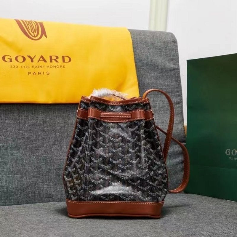 Goyard Brown Bucket Bag GYD00198