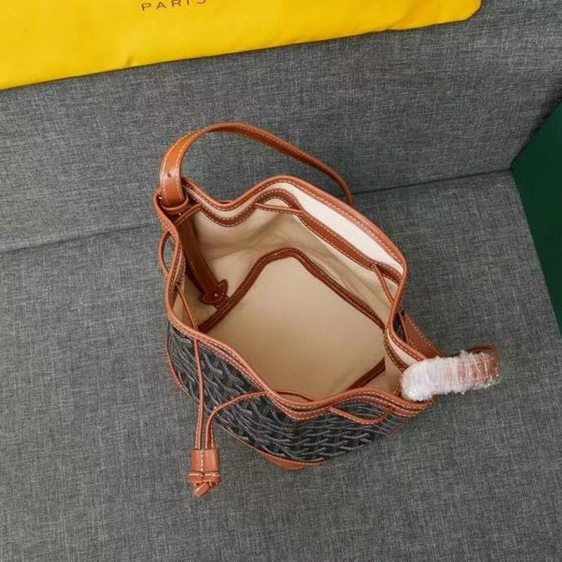 Goyard Brown Bucket Bag GYD00198