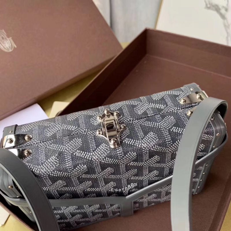 Goyard Gray Box Bag GYD00178