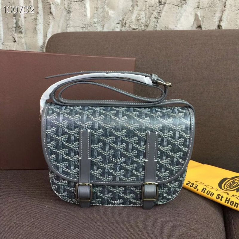 Goyard Gray Mailman Bag GYD00216