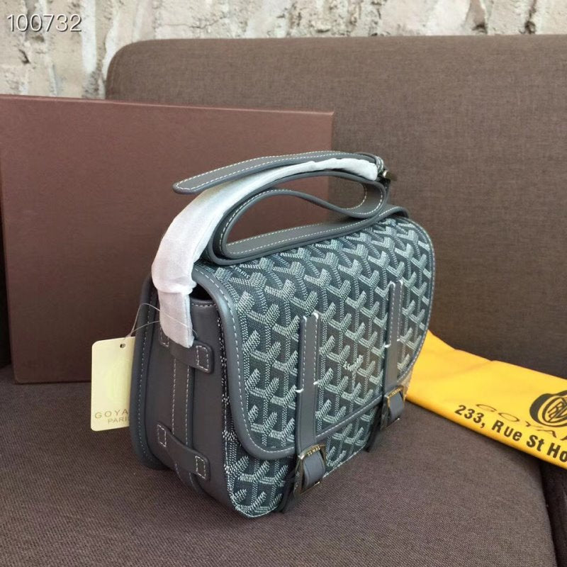 Goyard Gray Mailman Bag GYD00216