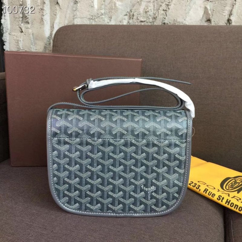 Goyard Gray Mailman Bag GYD00216