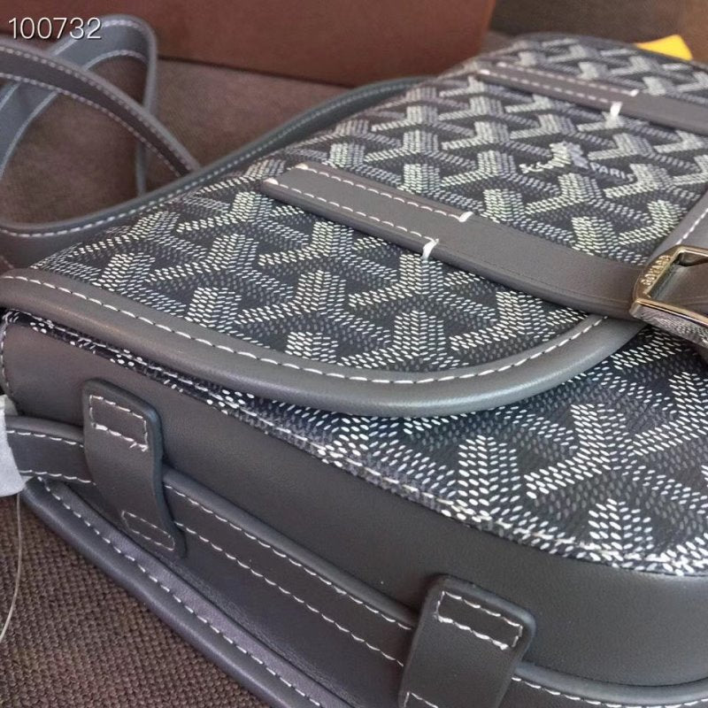 Goyard Gray Mailman Bag GYD00216