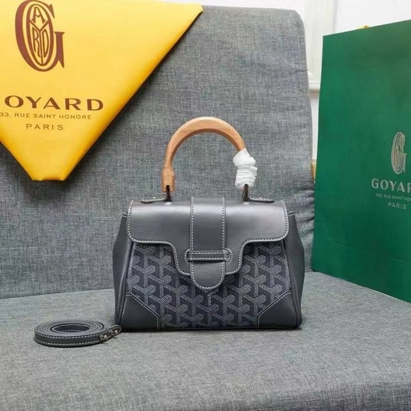 Goyard Gray Saigon soft souple bag GYD00167