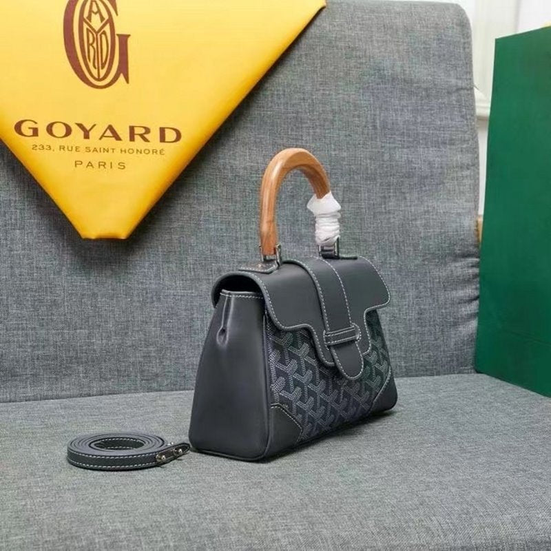 Goyard Gray Saigon soft souple bag GYD00167