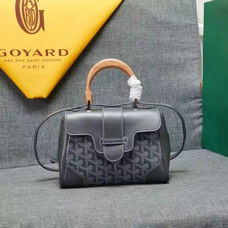 Goyard Gray Saigon soft souple bag GYD00167