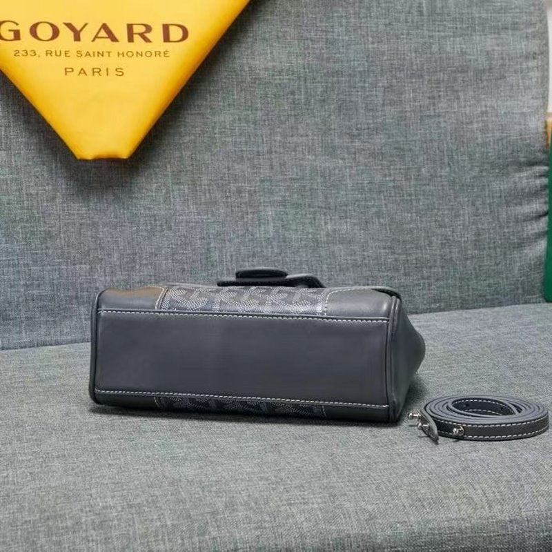 Goyard Gray Saigon soft souple bag GYD00167