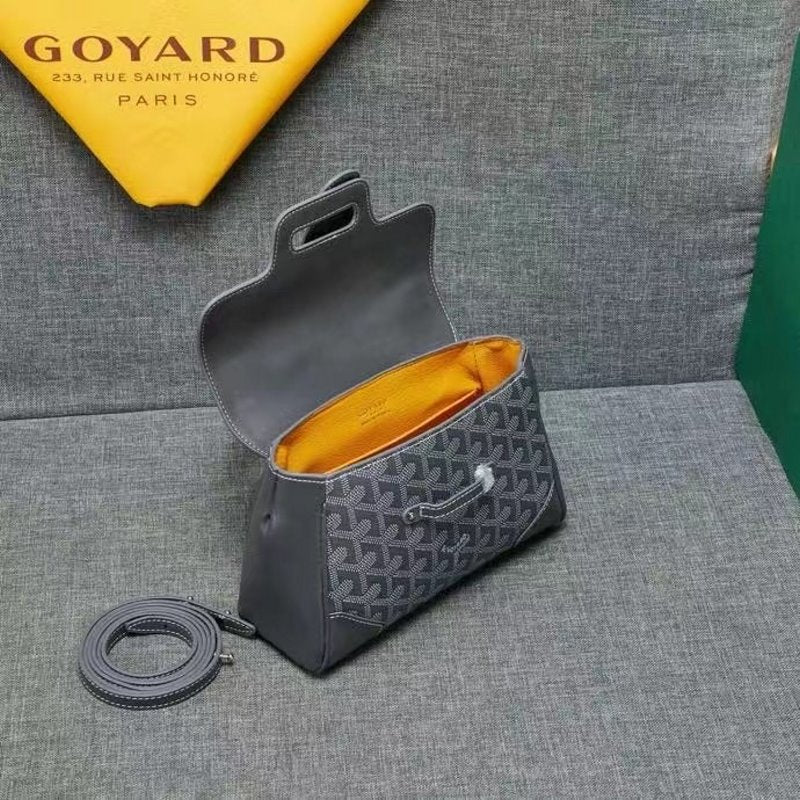 Goyard Gray Saigon soft souple bag GYD00167