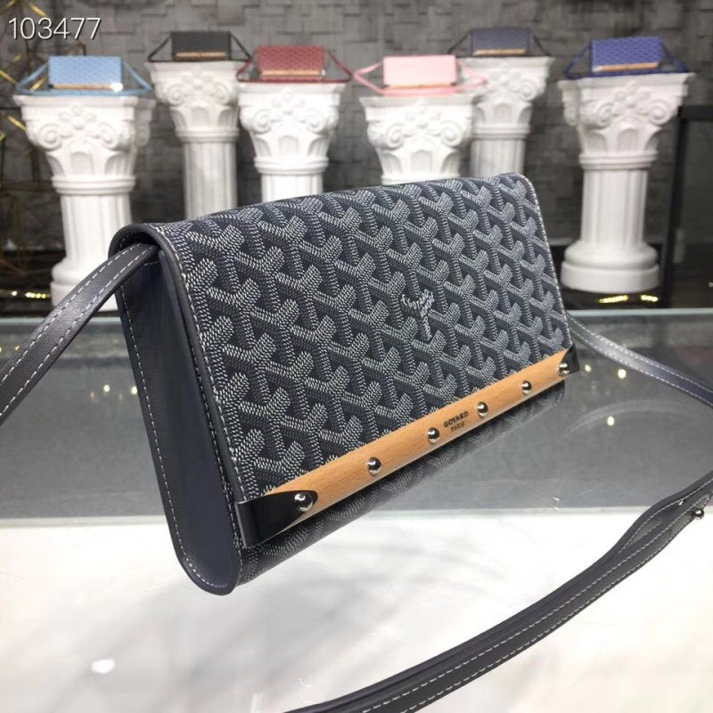 Goyard Gray Satchel Bag GYD00186