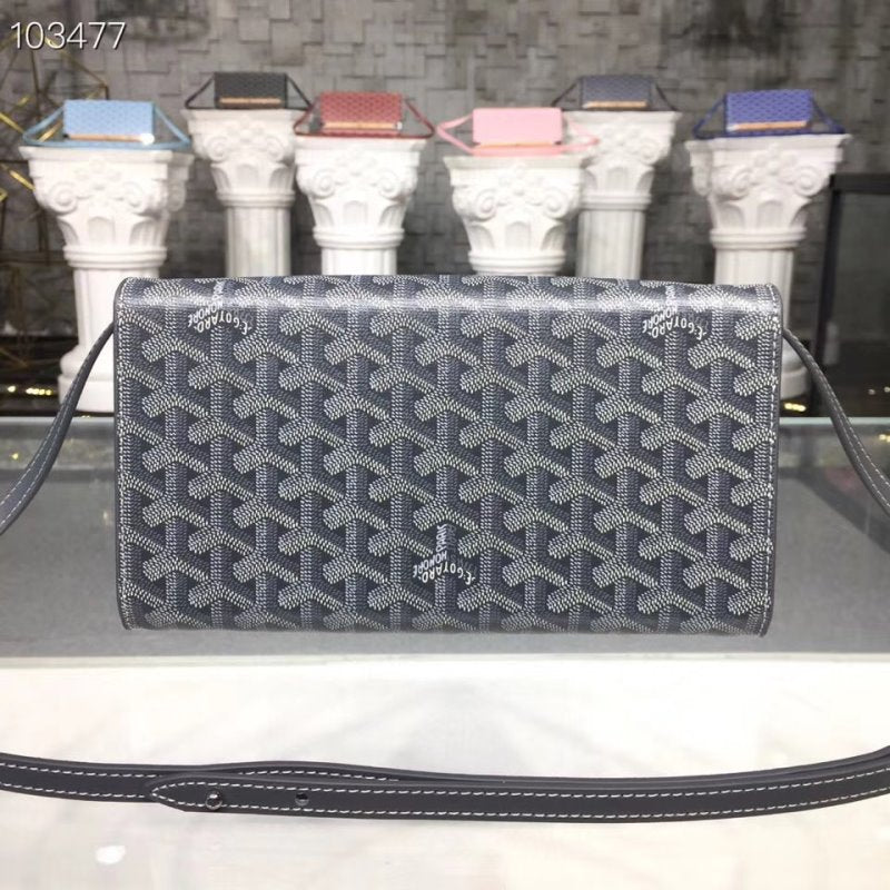 Goyard Gray Satchel Bag GYD00186