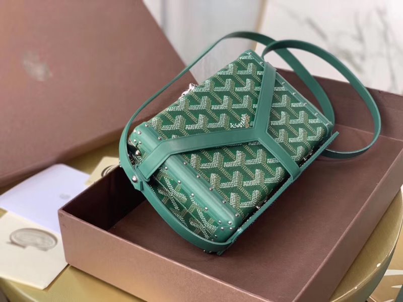 Goyard Green Box Bag GYD00177