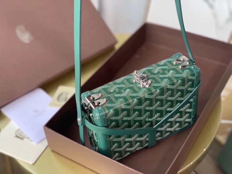 Goyard Green Box Bag GYD00177