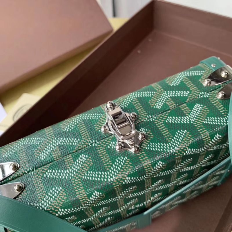 Goyard Green Box Bag GYD00177