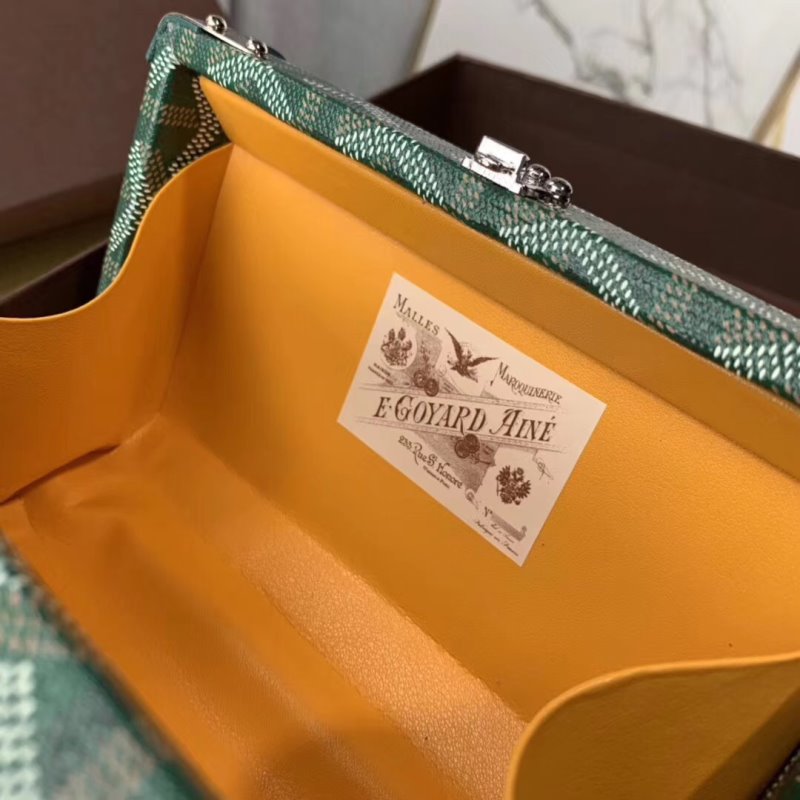 Goyard Green Box Bag GYD00177