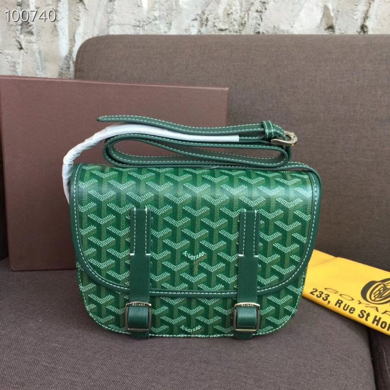 Goyard Green Mailman Bag GYD00209