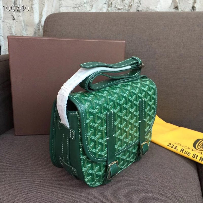 Goyard Green Mailman Bag GYD00209