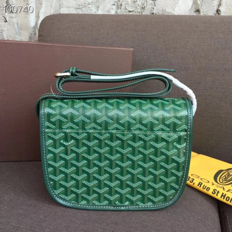 Goyard Green Mailman Bag GYD00209