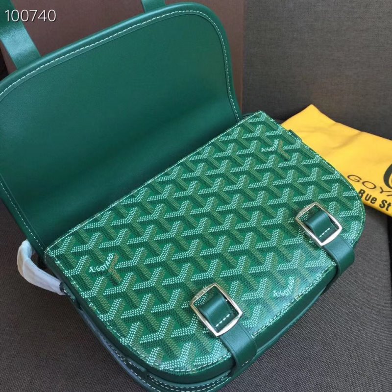 Goyard Green Mailman Bag GYD00209