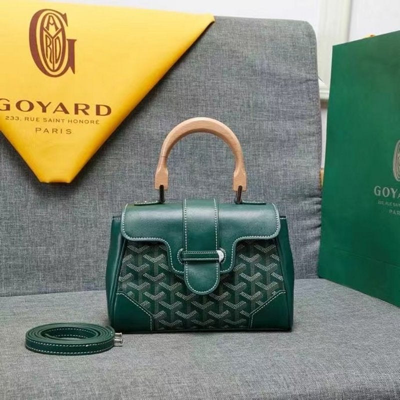 Goyard Green Saigon soft souple bag GYD00163