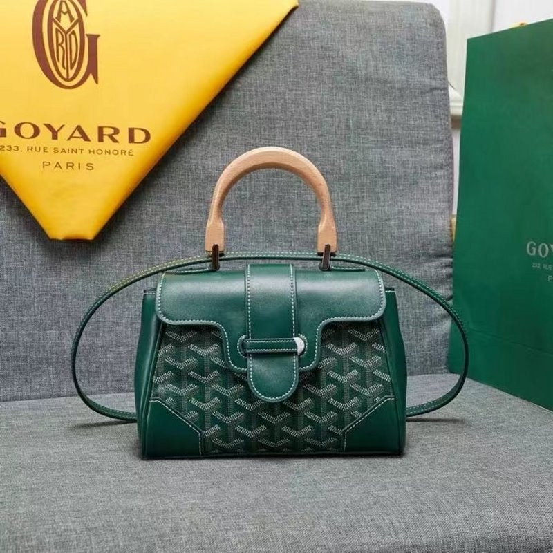 Goyard Green Saigon soft souple bag GYD00163