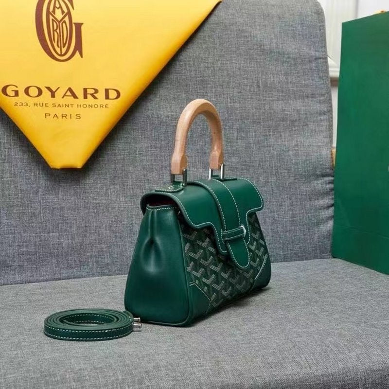 Goyard Green Saigon soft souple bag GYD00163