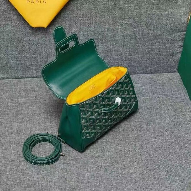 Goyard Green Saigon soft souple bag GYD00163