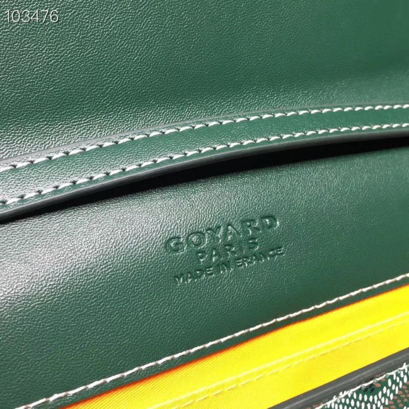 Goyard Green Satchel Bag GYD00187