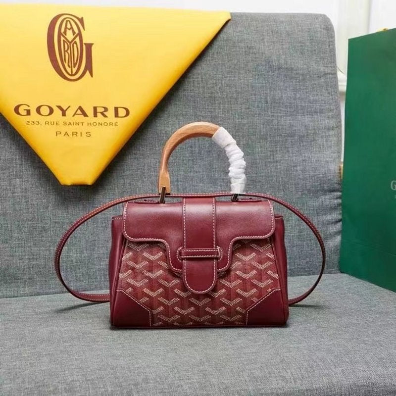 Goyard Maroon Saigon soft souple bag GYD00161