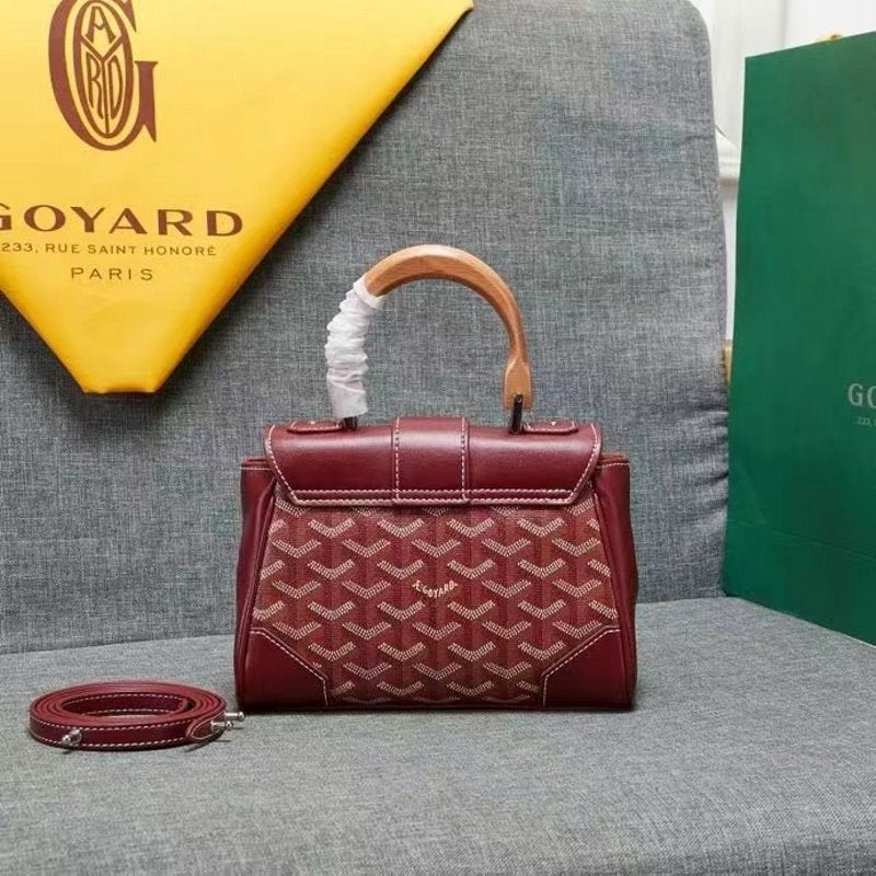 Goyard Maroon Saigon soft souple bag GYD00161