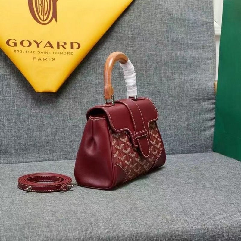 Goyard Maroon Saigon soft souple bag GYD00161