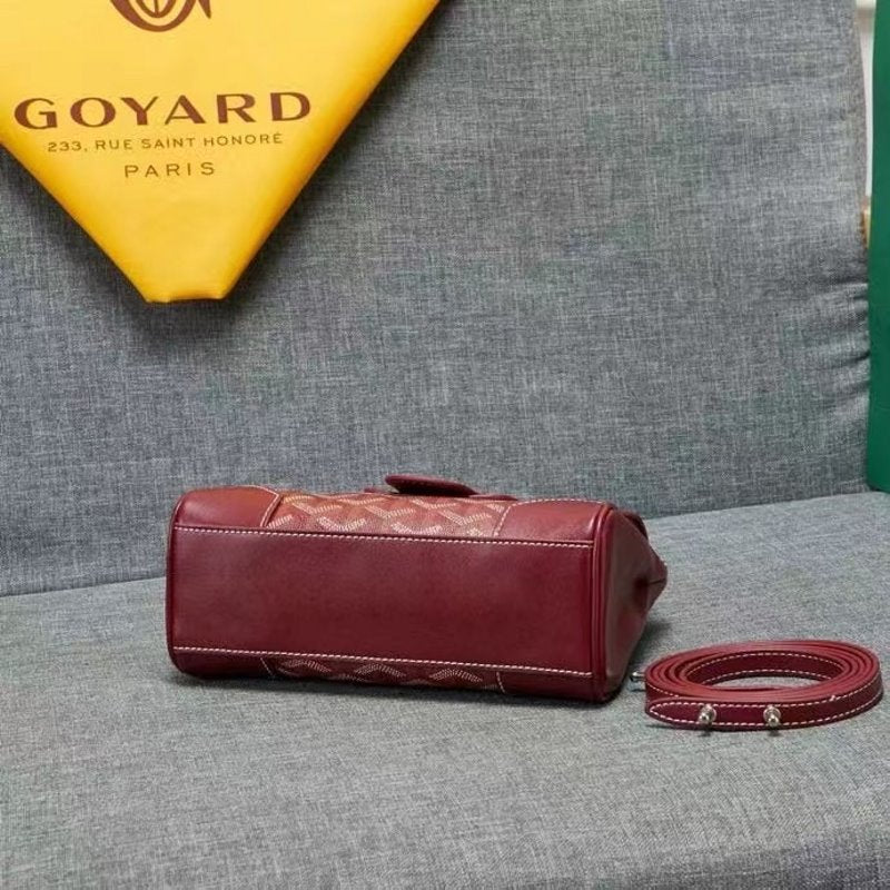 Goyard Maroon Saigon soft souple bag GYD00161