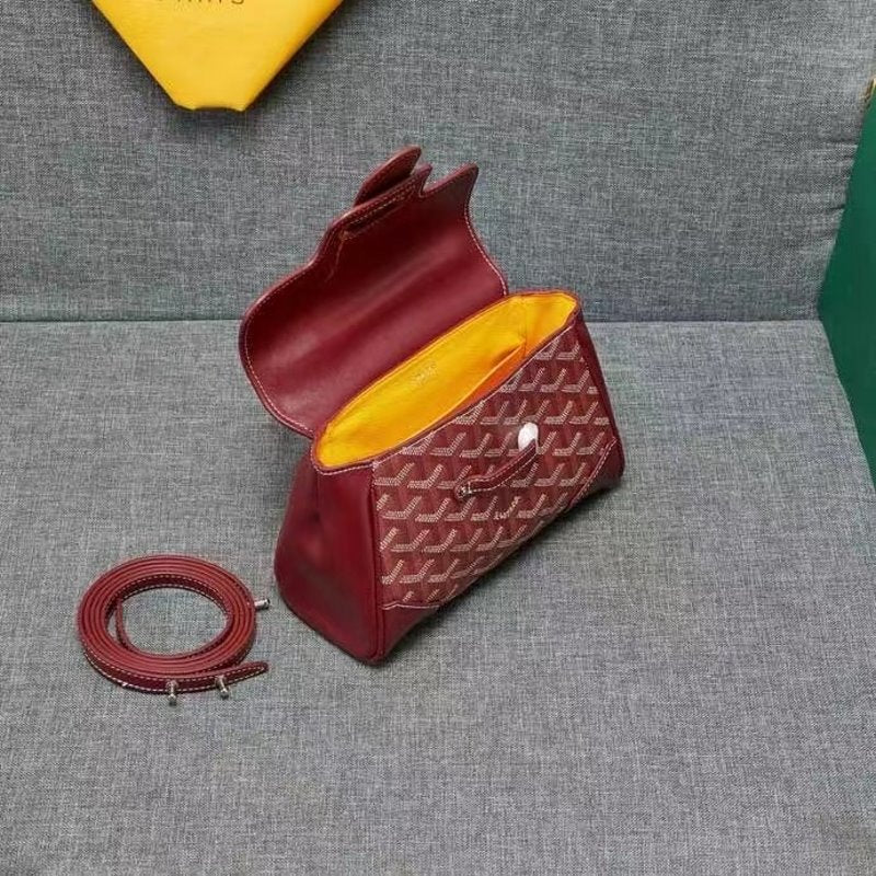 Goyard Maroon Saigon soft souple bag GYD00161