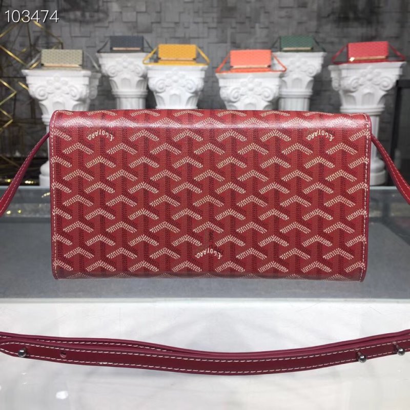 Goyard Maroon Satchel Bag GYD00190