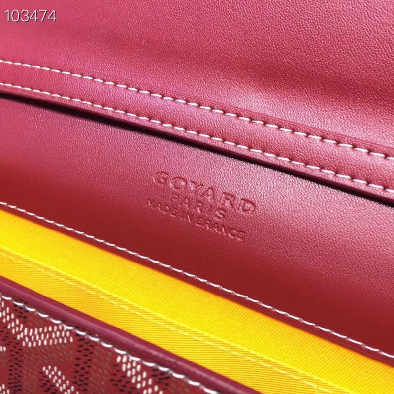 Goyard Maroon Satchel Bag GYD00190