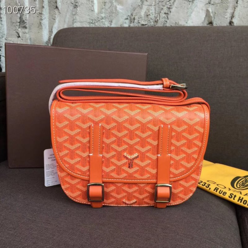 Goyard Orange  Mailman Bag GYD00213