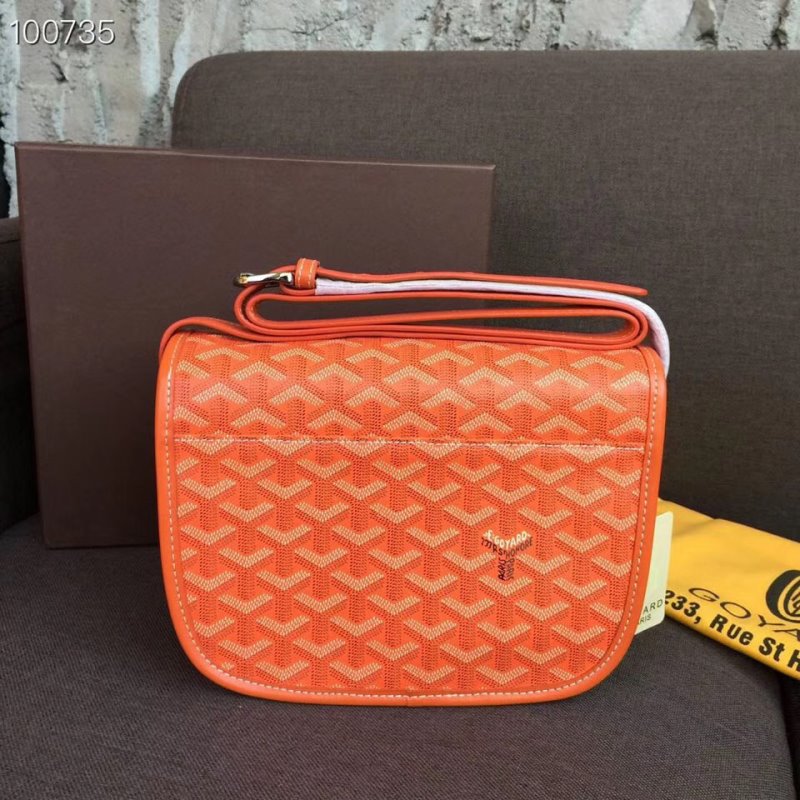 Goyard Orange  Mailman Bag GYD00213