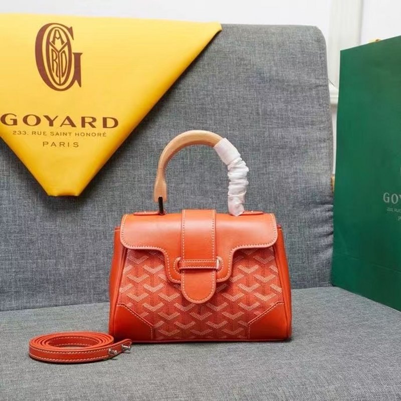 Goyard Orange  Saigon soft souple bag GYD00164