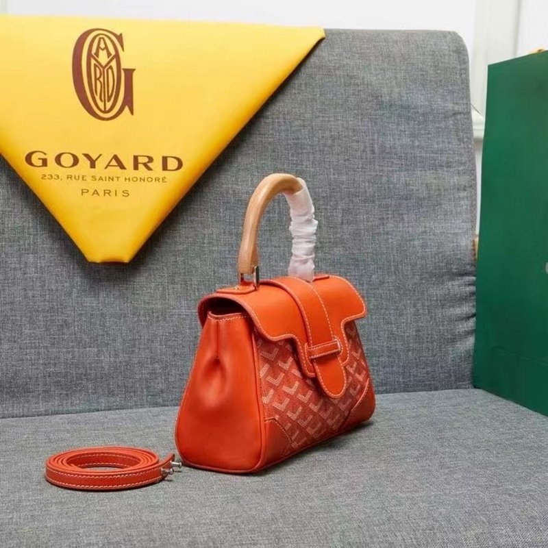 Goyard Orange  Saigon soft souple bag GYD00164