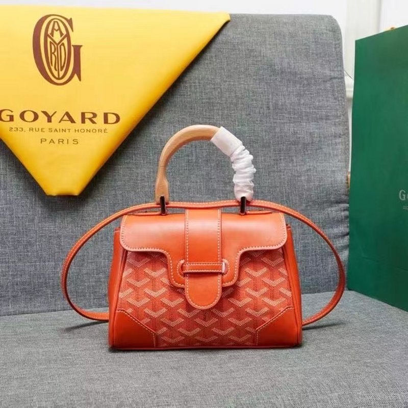 Goyard Orange  Saigon soft souple bag GYD00164