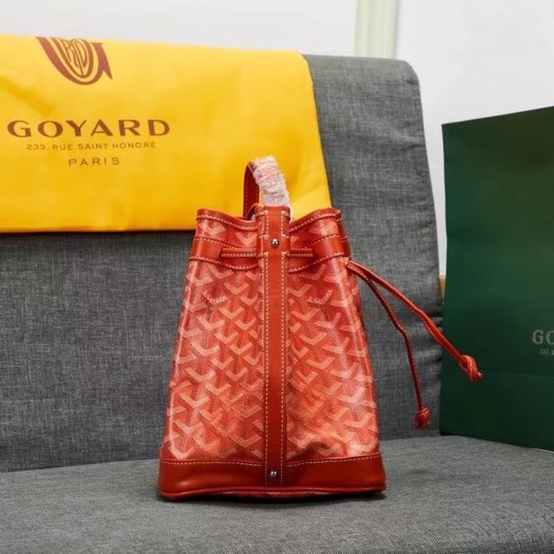 Goyard Red Bucket Bag GYD00202