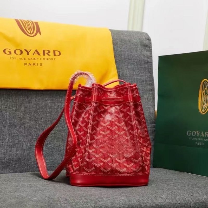 Goyard Red Bucket Bag GYD00205