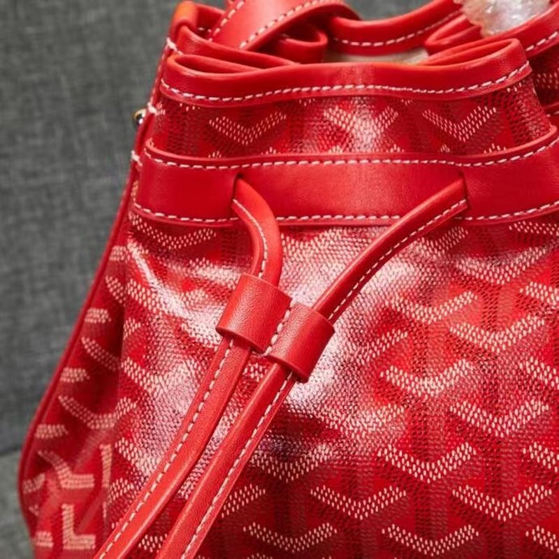 Goyard Red Bucket Bag GYD00205