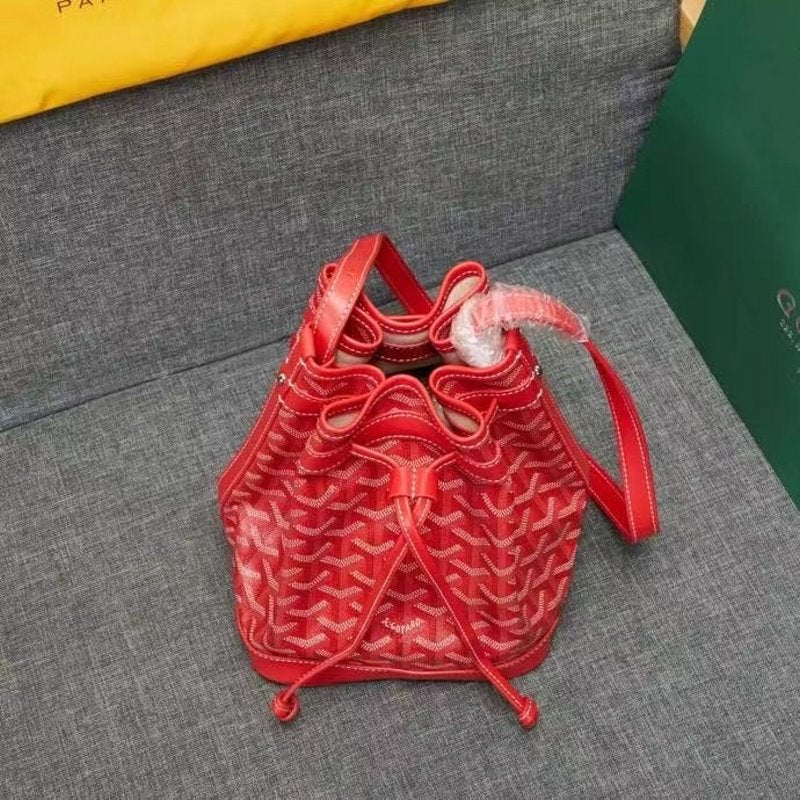 Goyard Red Bucket Bag GYD00205