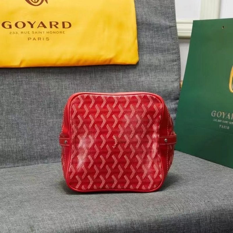 Goyard Red Bucket Bag GYD00205