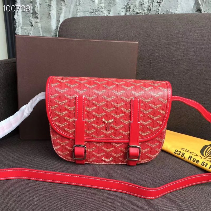 Goyard Red Mailman Bag GYD00210