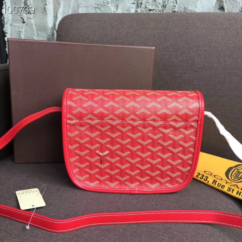 Goyard Red Mailman Bag GYD00210