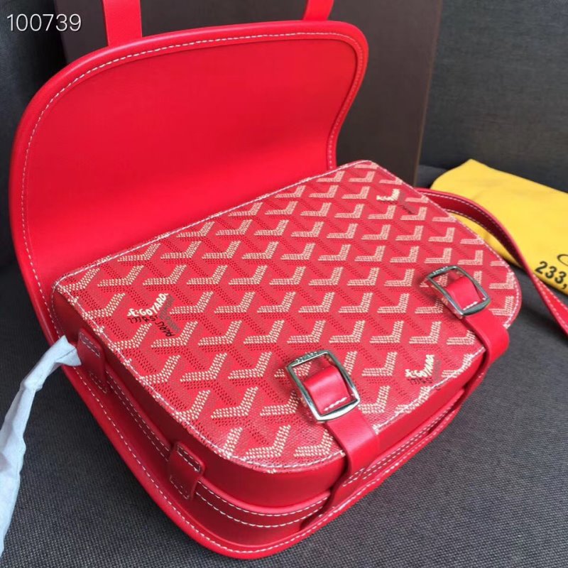 Goyard Red Mailman Bag GYD00210